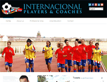 Tablet Screenshot of internacionalplayers.com